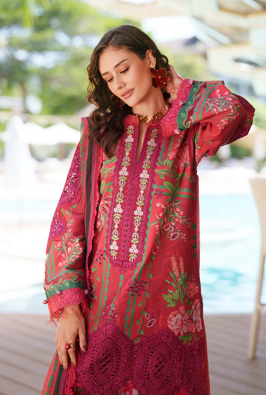 AJR Printed Chikankari 2026 | Amaira