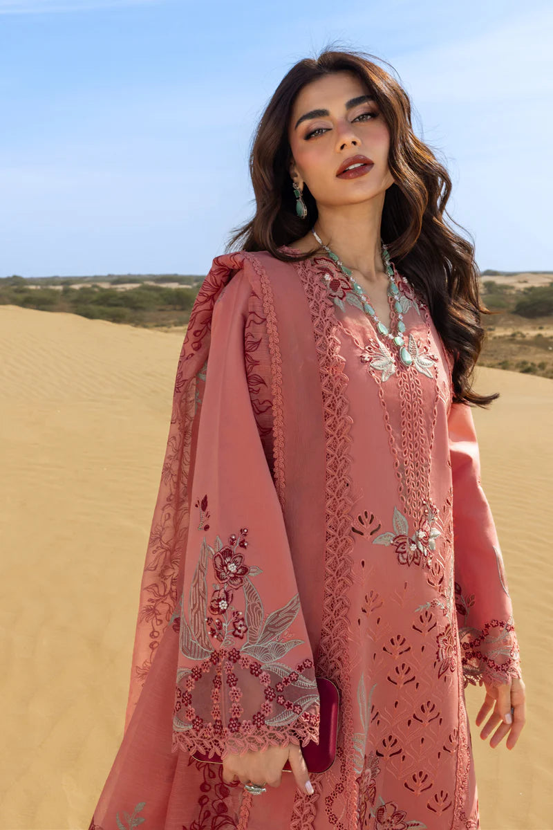 Premium Summer Lawn 2026 | D-03 AMANI |  Rang Rasiya