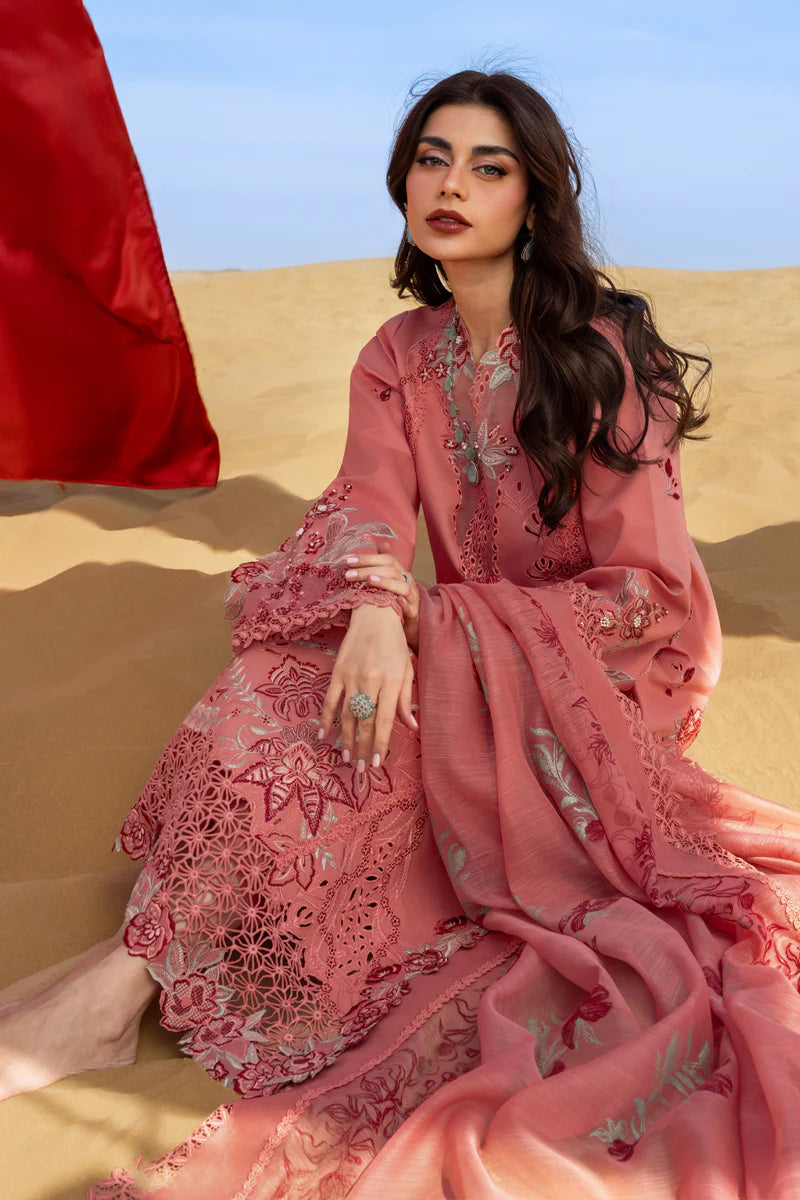 Premium Summer Lawn 2026 | D-03 AMANI |  Rang Rasiya