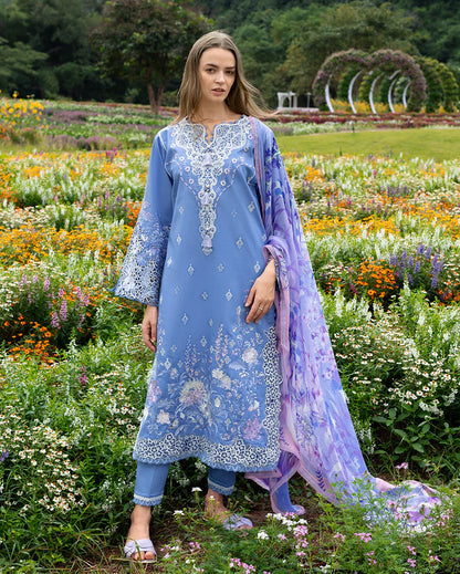 The Secret Garden Hemline 2026 |  Azure Bloom | Mushq