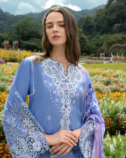 The Secret Garden Hemline 2026 |  Azure Bloom | Mushq