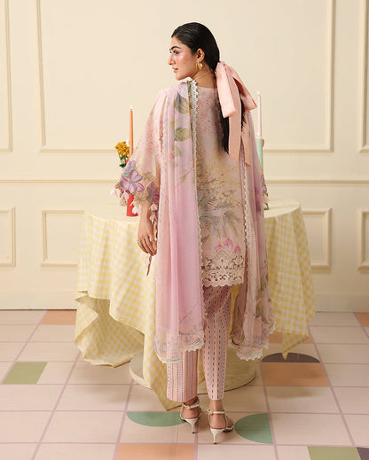 Soleil Prints Lawn 2026 | Berry Creme | Mushq