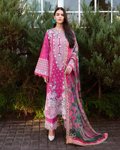Amoi Luxury Lawn 2026 | Blushing Rose | Mushq