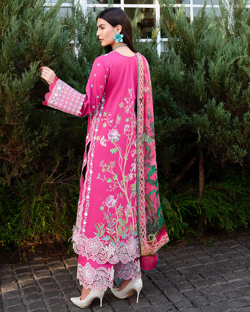 Amoi Luxury Lawn 2026 | Blushing Rose | Mushq