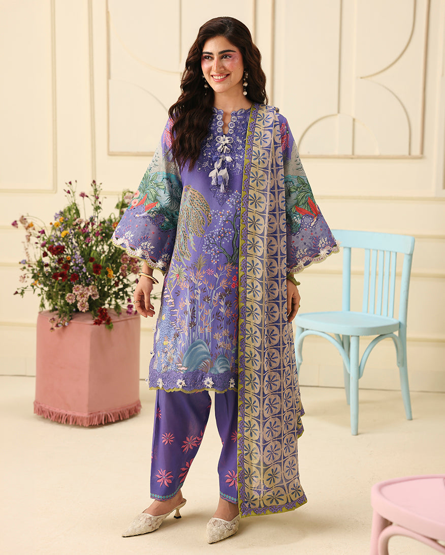 Soleil Prints Lawn 2026 | Camellia Kiss | Mushq