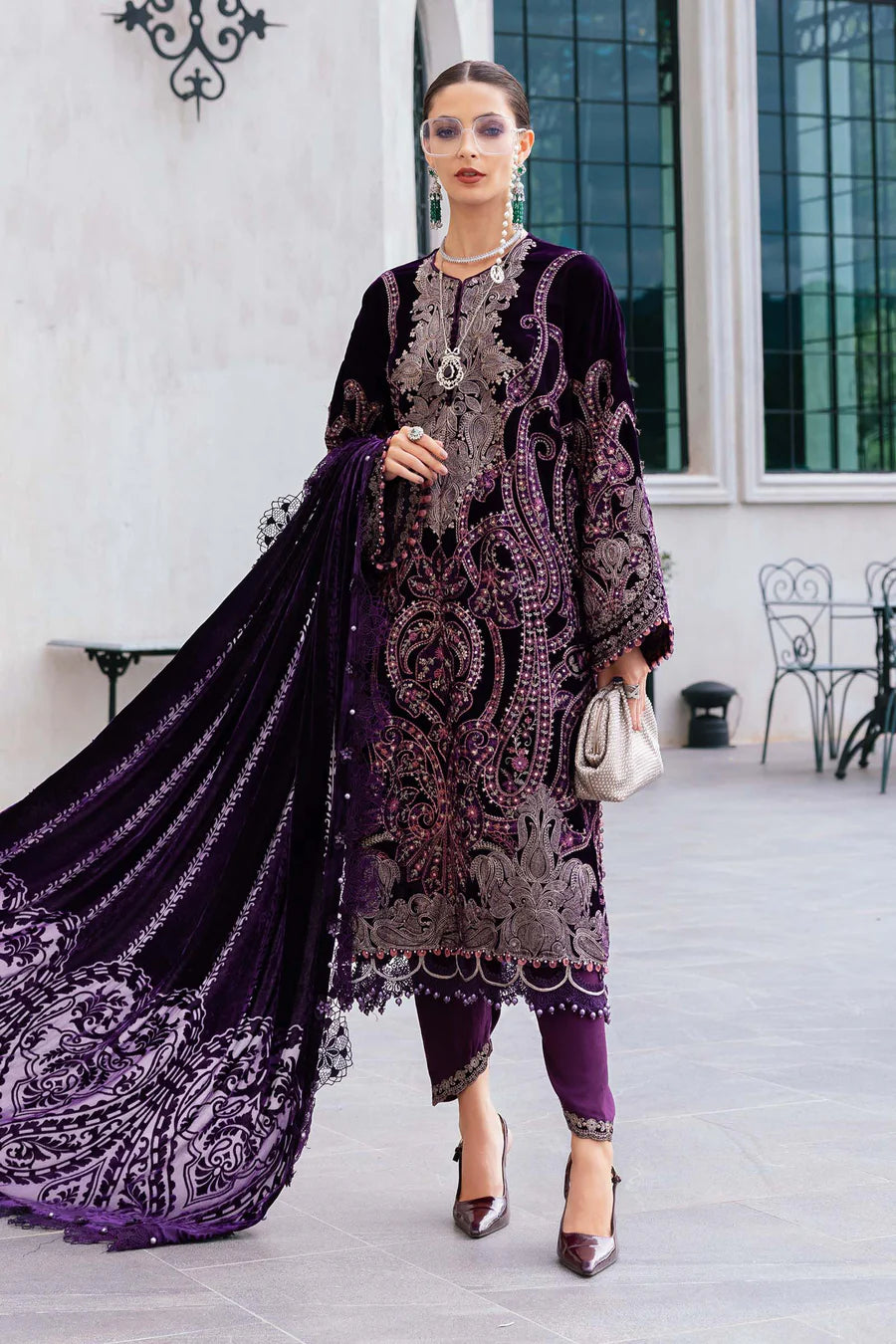 MARIA B Winter Luxe 2025 | WL-1311 (GZ-586)