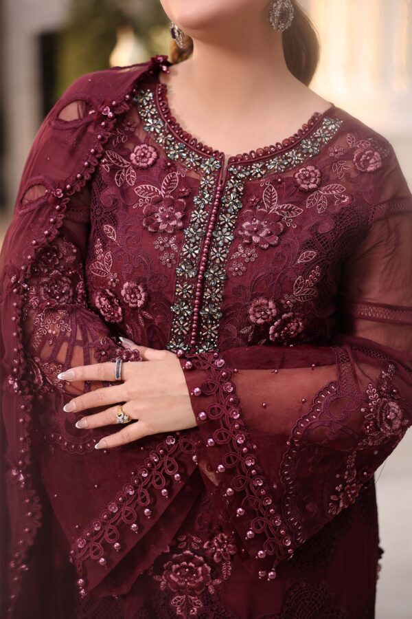 Chiffon  2026 | Burgundy | Maria. B.
