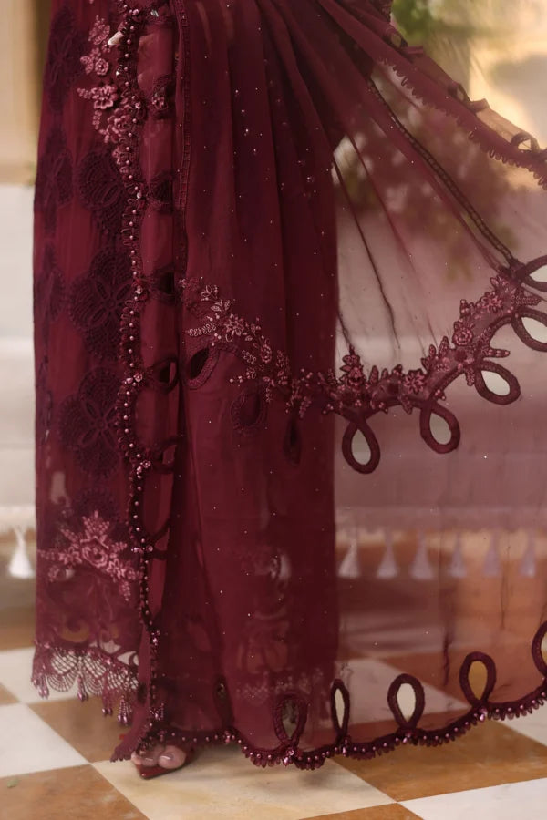 Chiffon  2026 | Burgundy | Maria. B.