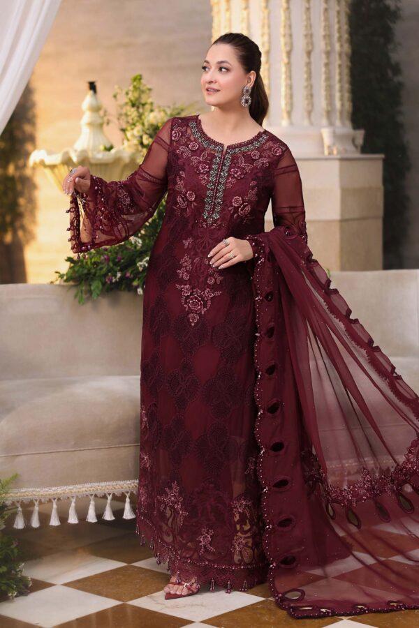 Chiffon  2026 | Burgundy | Maria. B.
