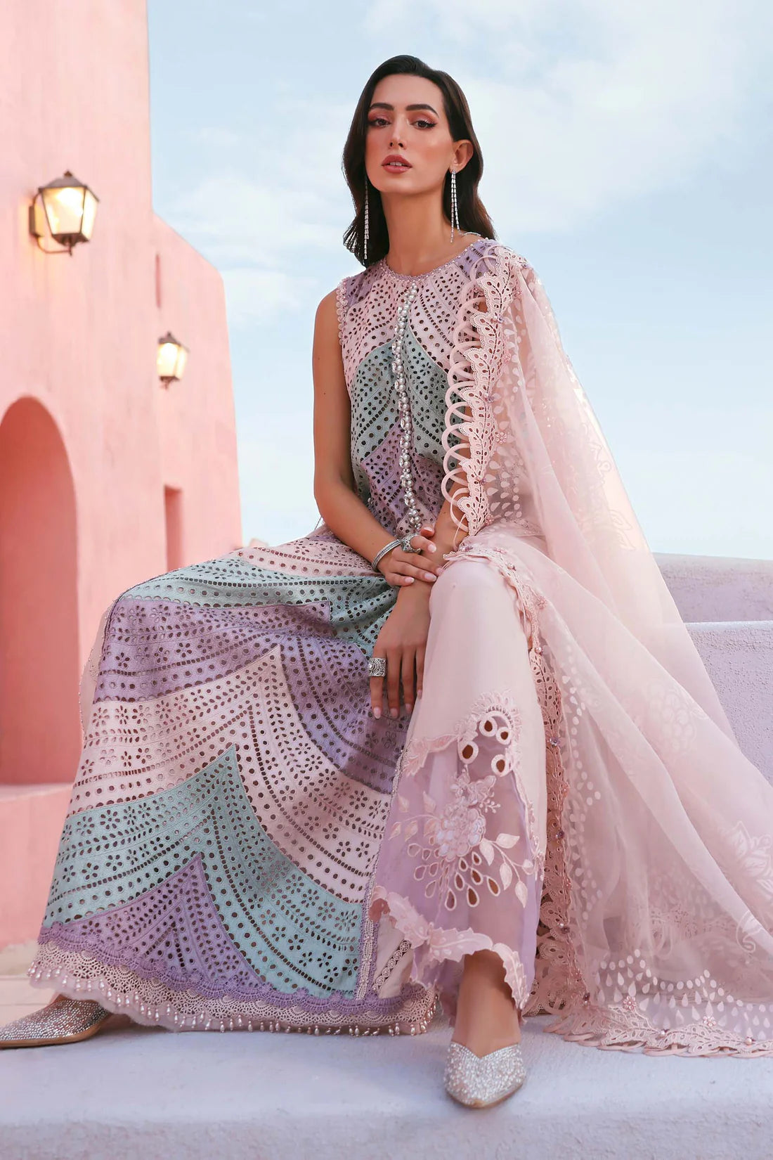 Maria B luxury Lawn 2026 - 12b
