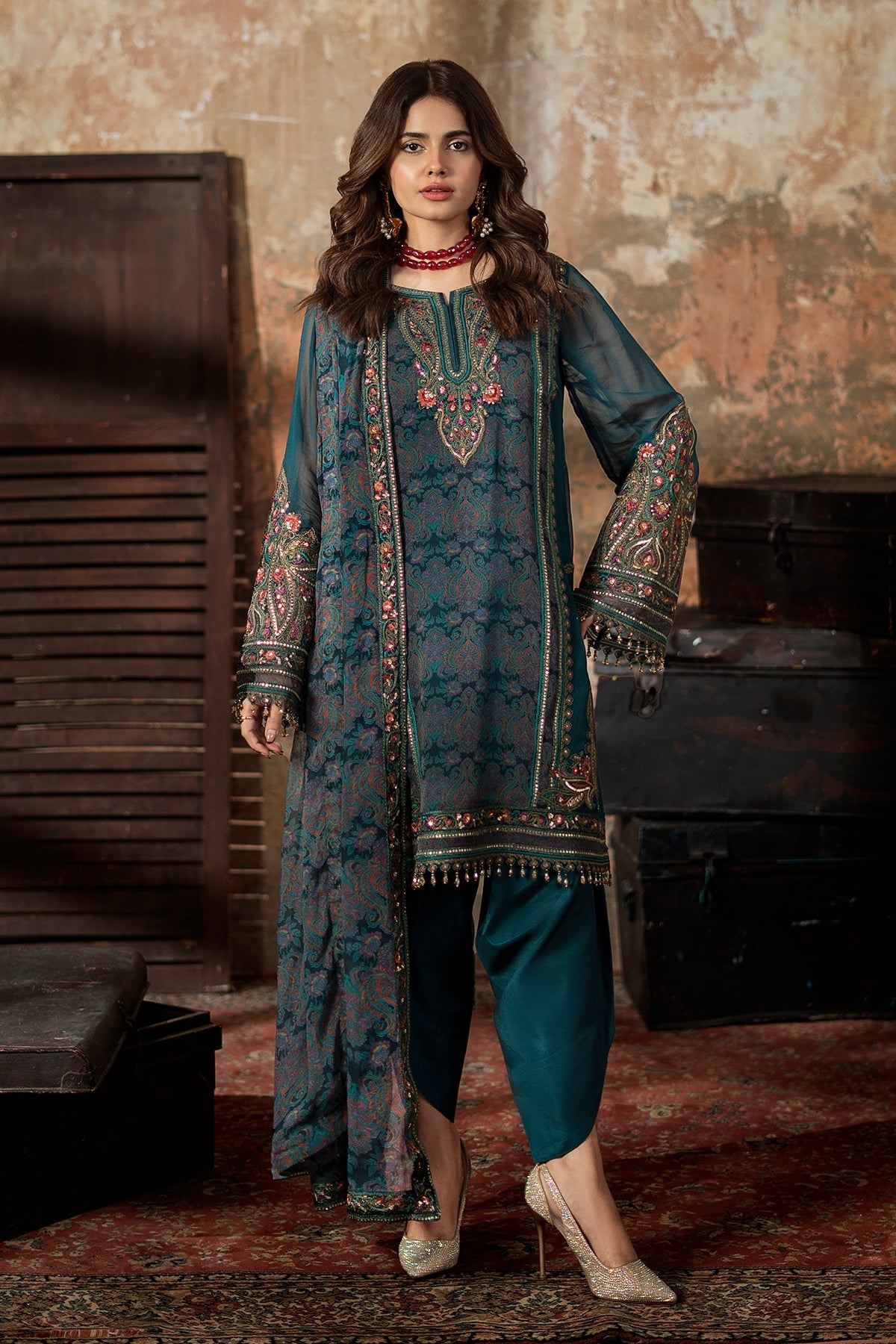 Luxury Chiffon Vol-II - 2026 - VSL6-07 | Charizma