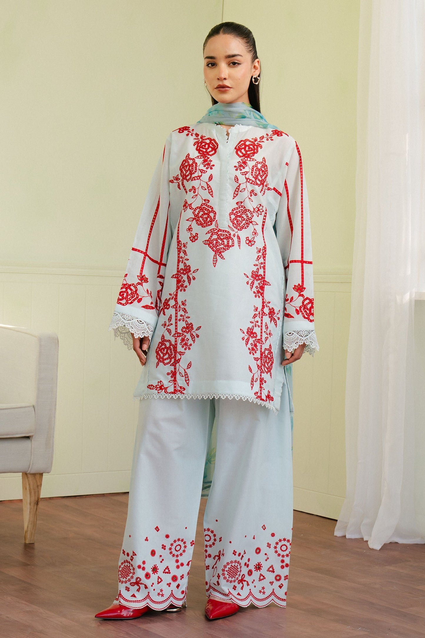 Coco by Zara Shahjahan Embroidered Lawn 2025 | 7A