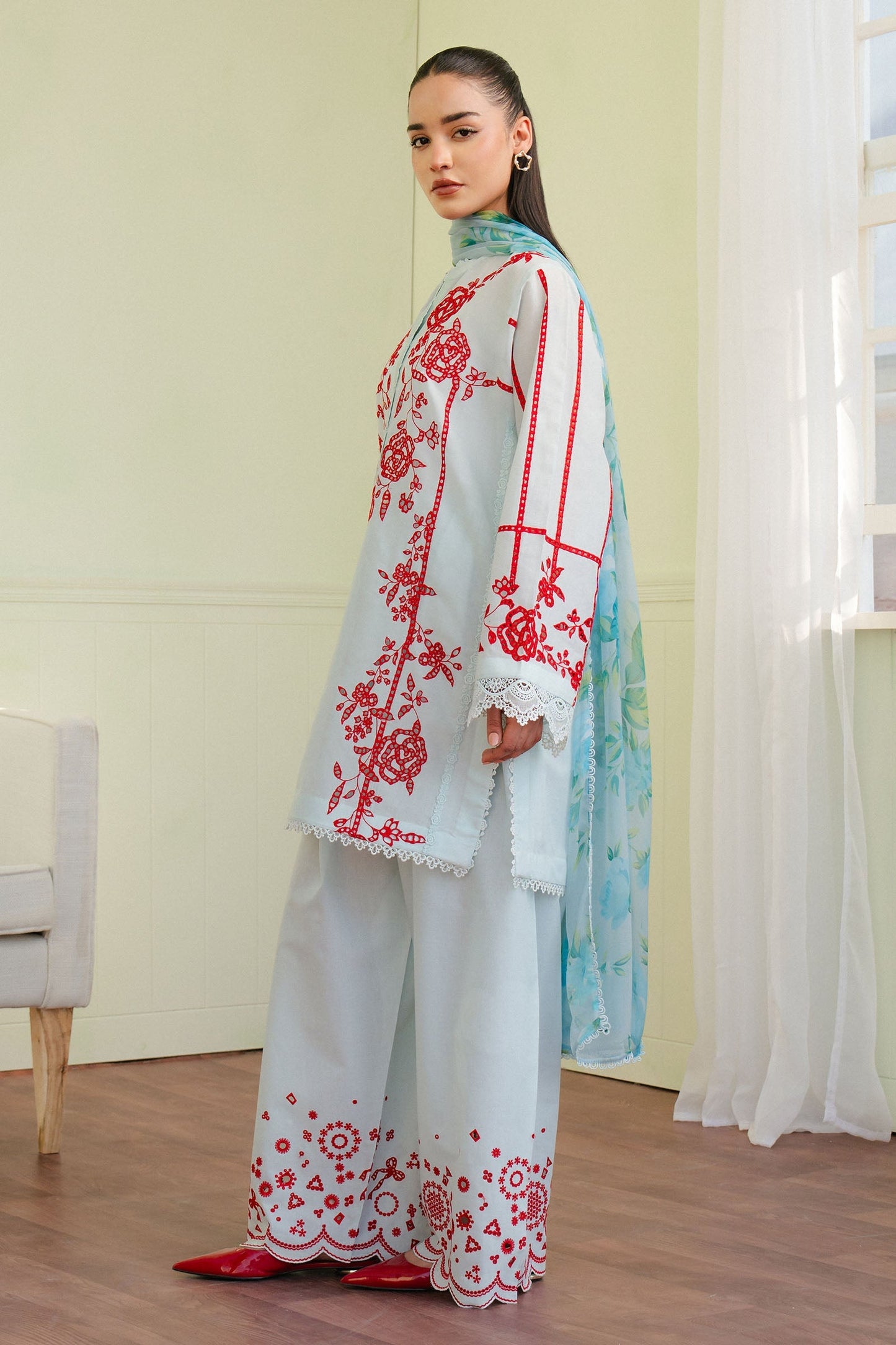 Coco by Zara Shahjahan Embroidered Lawn 2025 | 7A