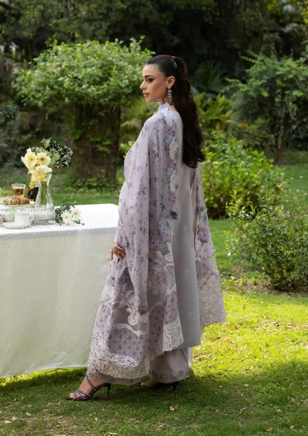 Luxury Lawn Vol 2 2026 | PURE PLUM | Elaf