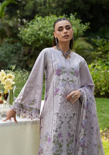 Luxury Lawn Vol 2 2026 | PURE PLUM | Elaf