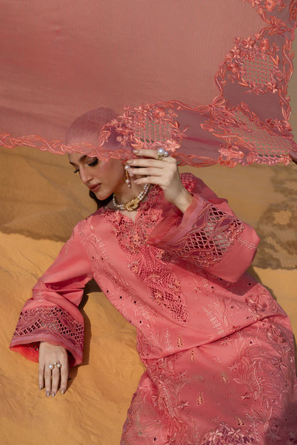 Premium Summer Lawn 2026 | D-01 ELNAZ | Rang Rasiya