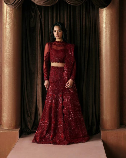 La Fuchsia Wedding Formal' 26 | Lover | Afrozeh