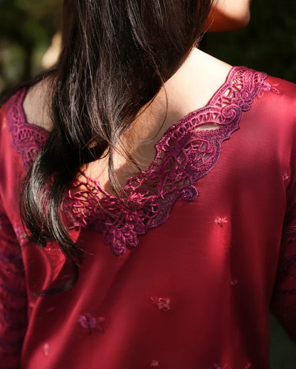 Amoi  Luxury Lawn 2026 | Falling Petals | Mushq