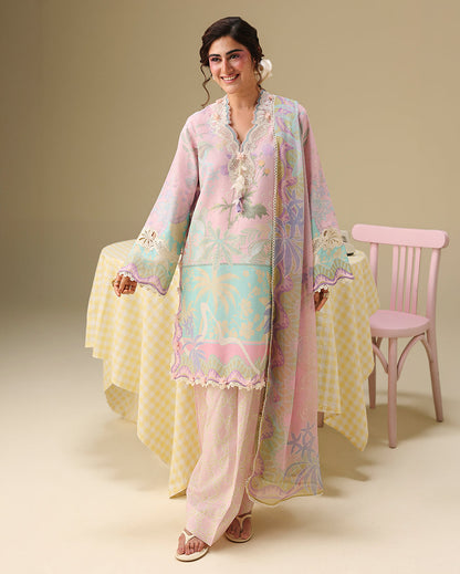 Soleil Prints Lawn 2026 | Honey Petal | Mushq