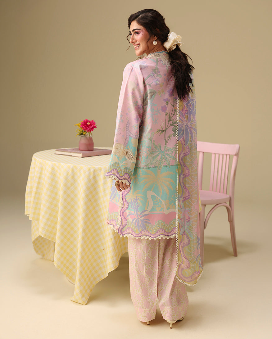 Soleil Prints Lawn 2026 | Honey Petal | Mushq