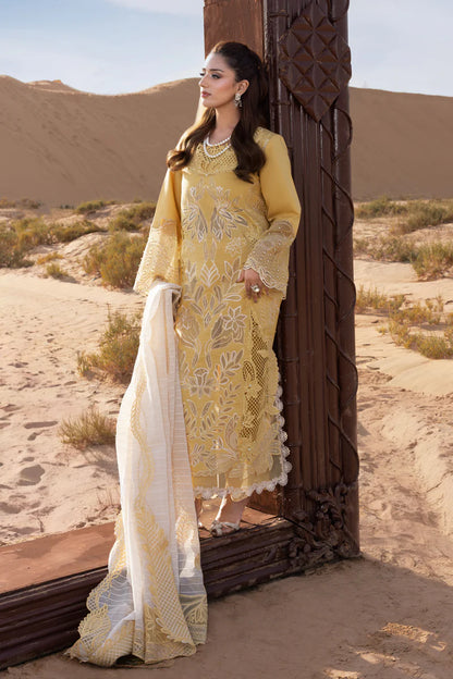 Premium Summer Lawn 2026 | D-06 HOORAIN |  Rang Rasiya