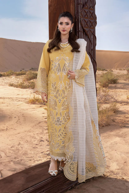 Premium Summer Lawn 2026 | D-06 HOORAIN |  Rang Rasiya
