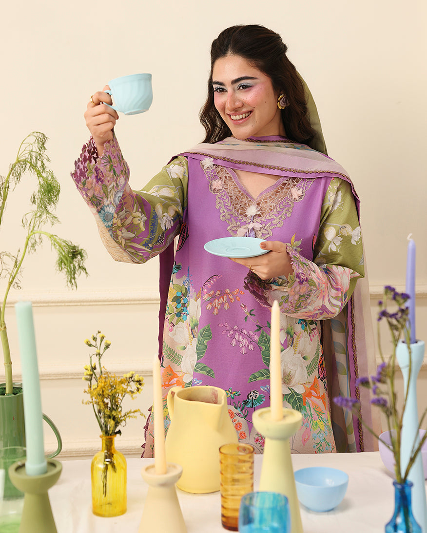Soleil Prints Lawn 2026 | Lilac Whim | Mushq
