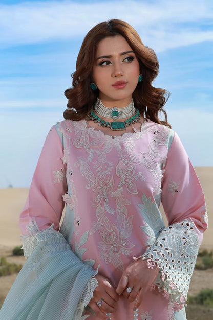 Premium Summer Lawn 2026 | D-08 MAHSA |  Rang Rasiya