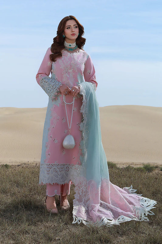 Premium Summer Lawn 2026 | D-08 MAHSA |  Rang Rasiya
