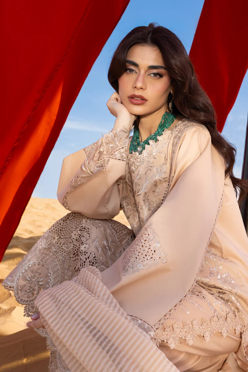 Premium Summer Lawn 2026 | D-05 MAYEL |  Rang Rasiya