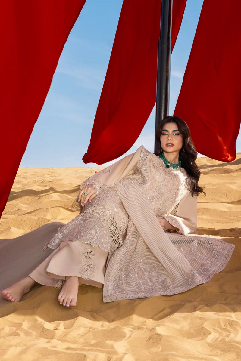 Premium Summer Lawn 2026 | D-05 MAYEL |  Rang Rasiya