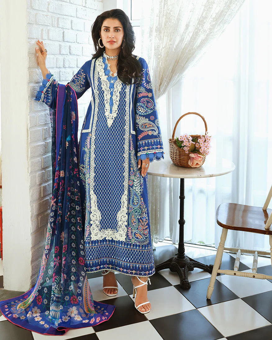 Amoi Luxury Lawn 2026 | Moonlit Dreams | Mushq