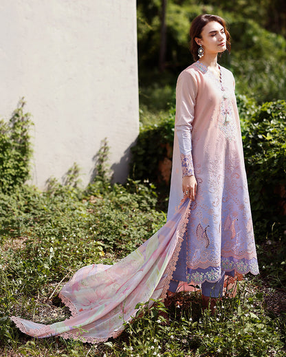 Solace Ombre Chikankari | Morning Veil | 2026 | Mushq