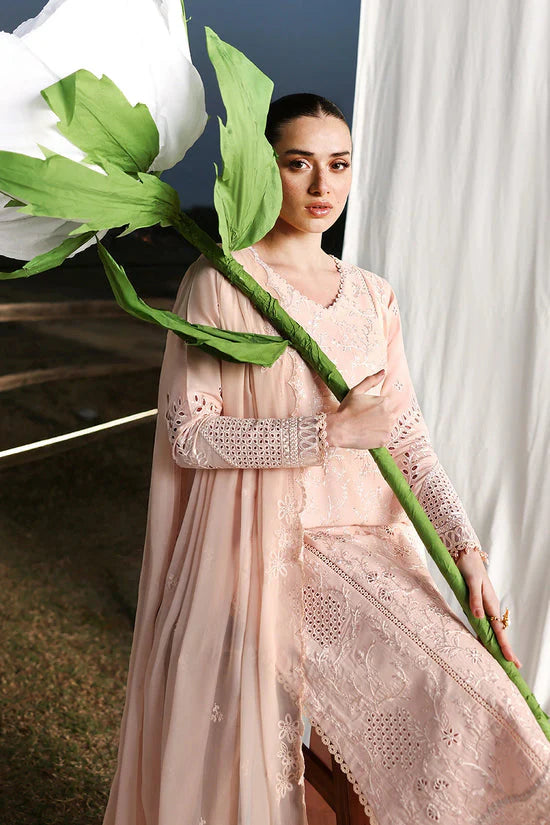 Eid Luxury Lawn Drop 2 | 2026 | Petaline | Azure