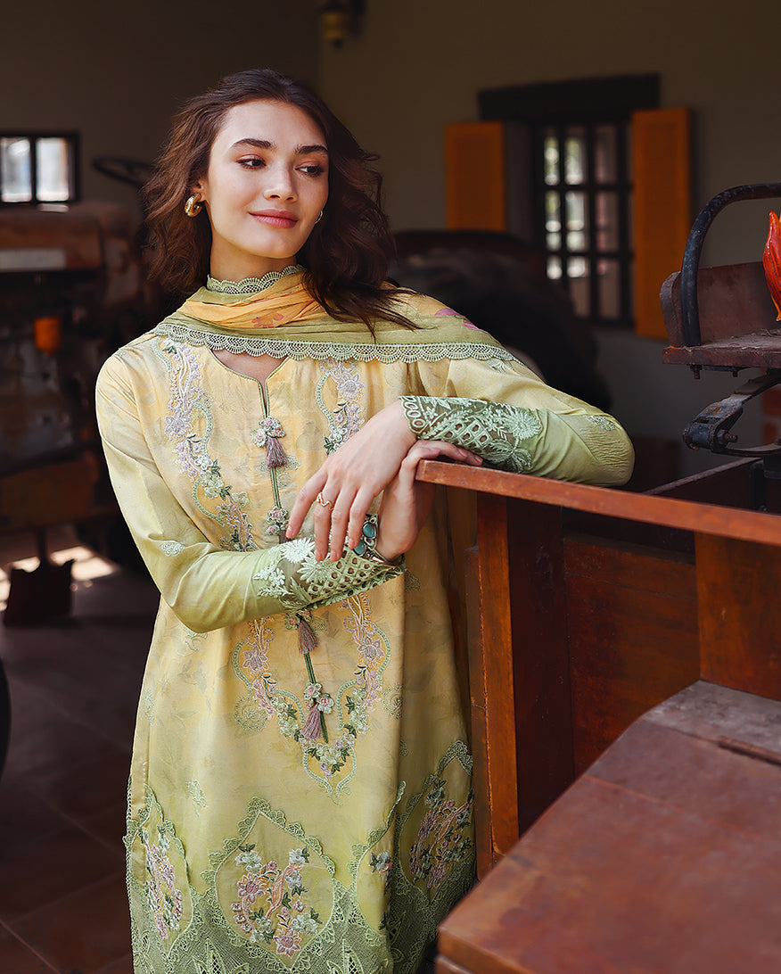 Solace Ombre Chikankari | Quiet Bloom | 2026 | Mushq