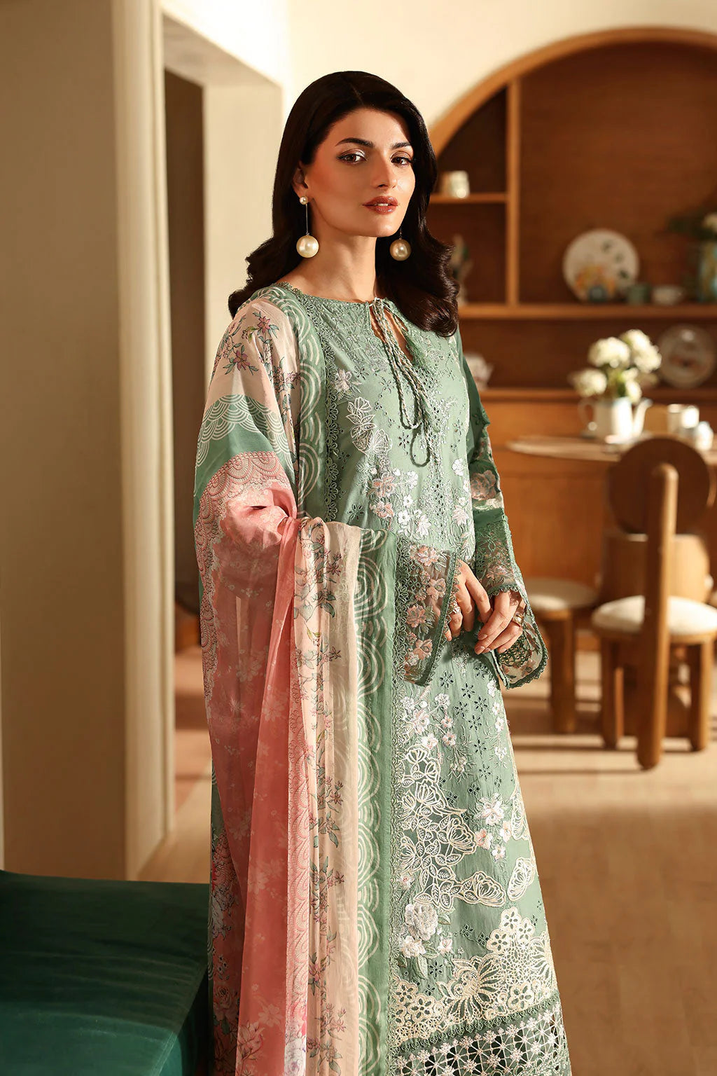 Ramsha Riwayat Luxury Lawn 2026 - Y-1401