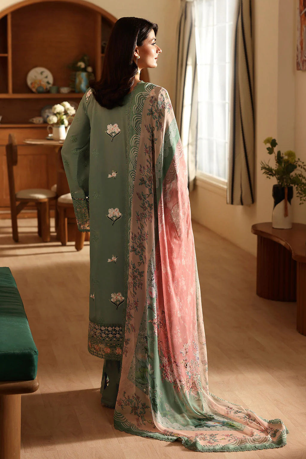 Ramsha Riwayat Luxury Lawn 2026 - Y-1401