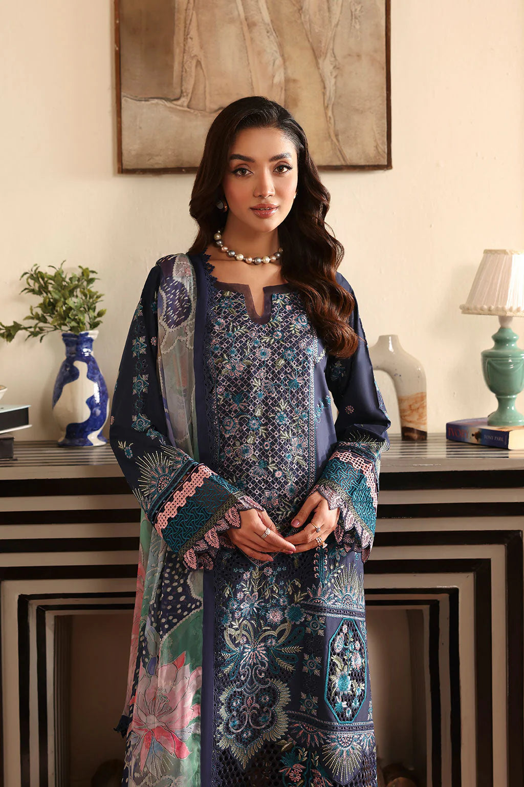 Ramsha Riwayat Luxury Lawn 2026 - Y-1411