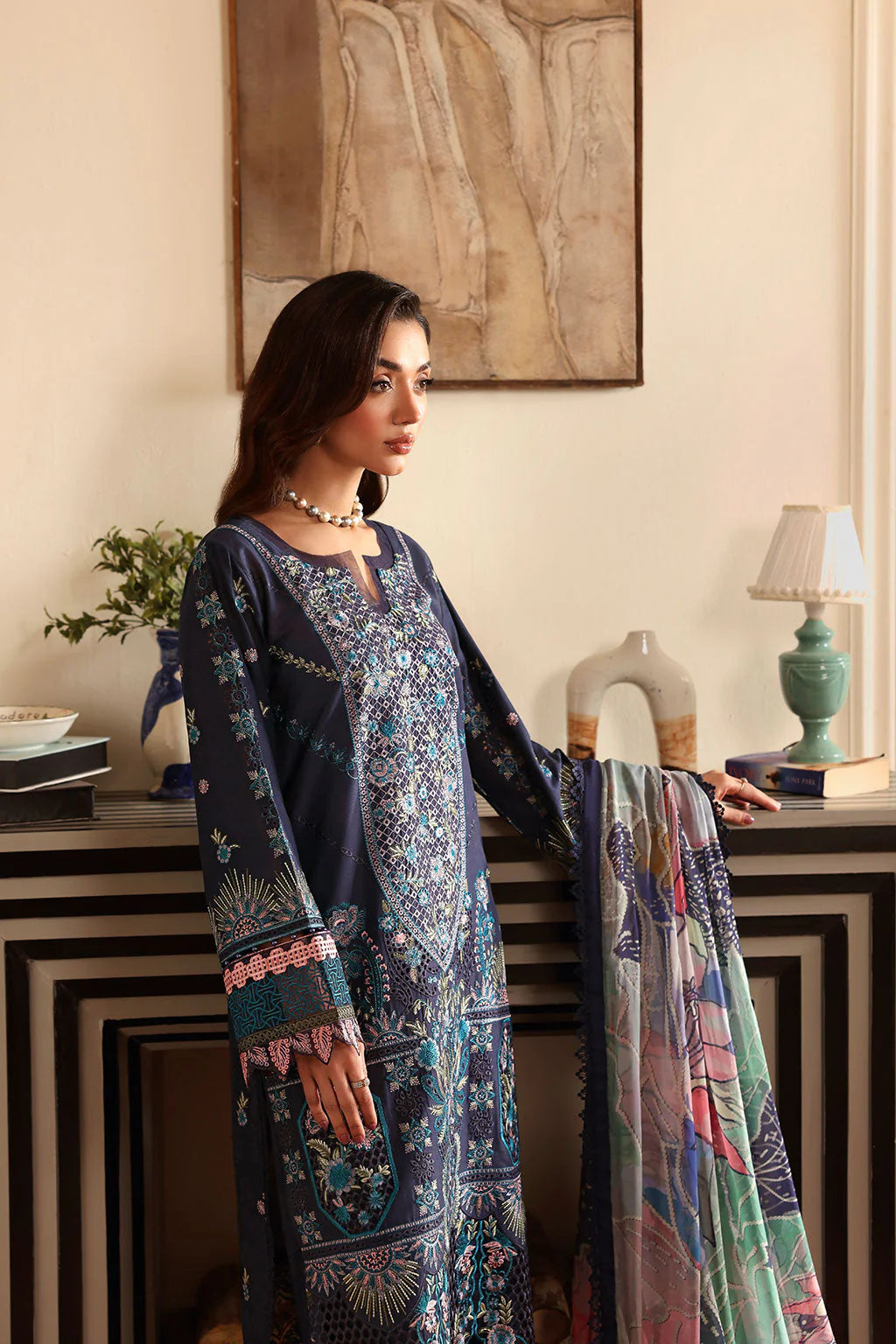 Ramsha Riwayat Luxury Lawn 2026 - Y-1411