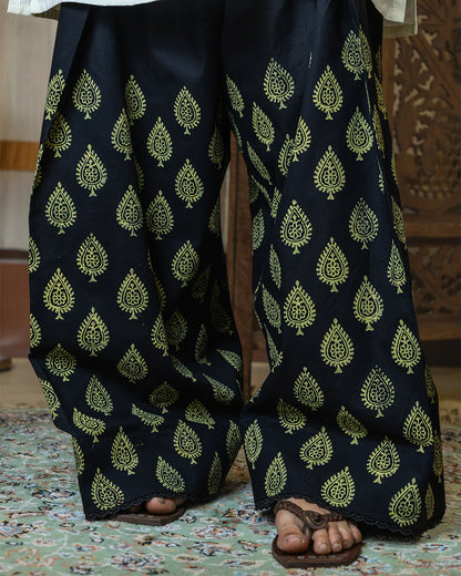 Handcrafted Shalwars by Binaf - BFS-D6