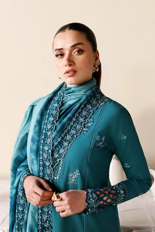 Eid Luxury Lawn Drop 2 | 2026 | Sea Breeze | Azure