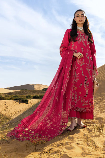 Premium Summer Lawn 2026 | D-09 SAFA |  Rang Rasiya