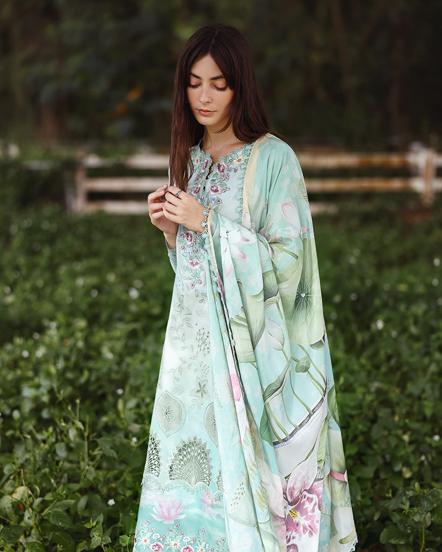 Solace Ombre Chikankari | Tranquil Muse | 2026 | Mushq