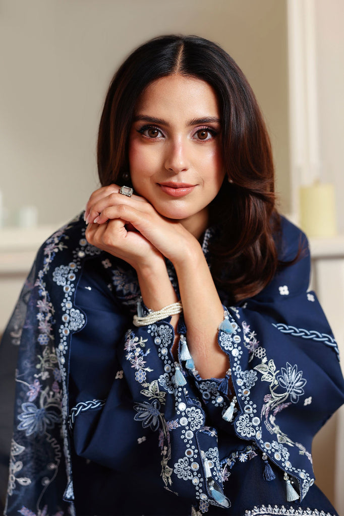 Eid Lawn Edit - II 2026 | MIDNIGHT AURA  | Cross Stitch