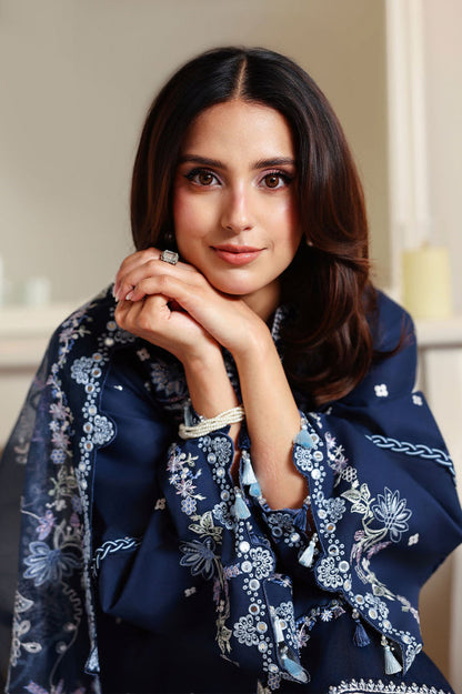 Eid Lawn Edit - II 2026 | MIDNIGHT AURA  | Cross Stitch