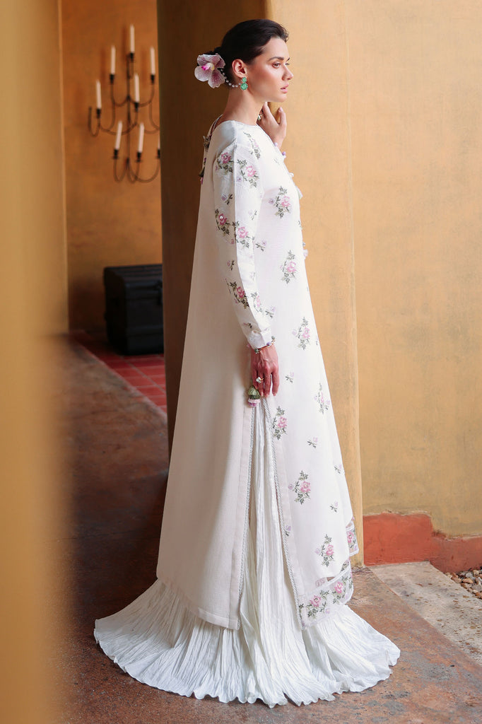 Eid Lawn Edit - II 2026 | GARDEN IVORY  | Cross Stitch