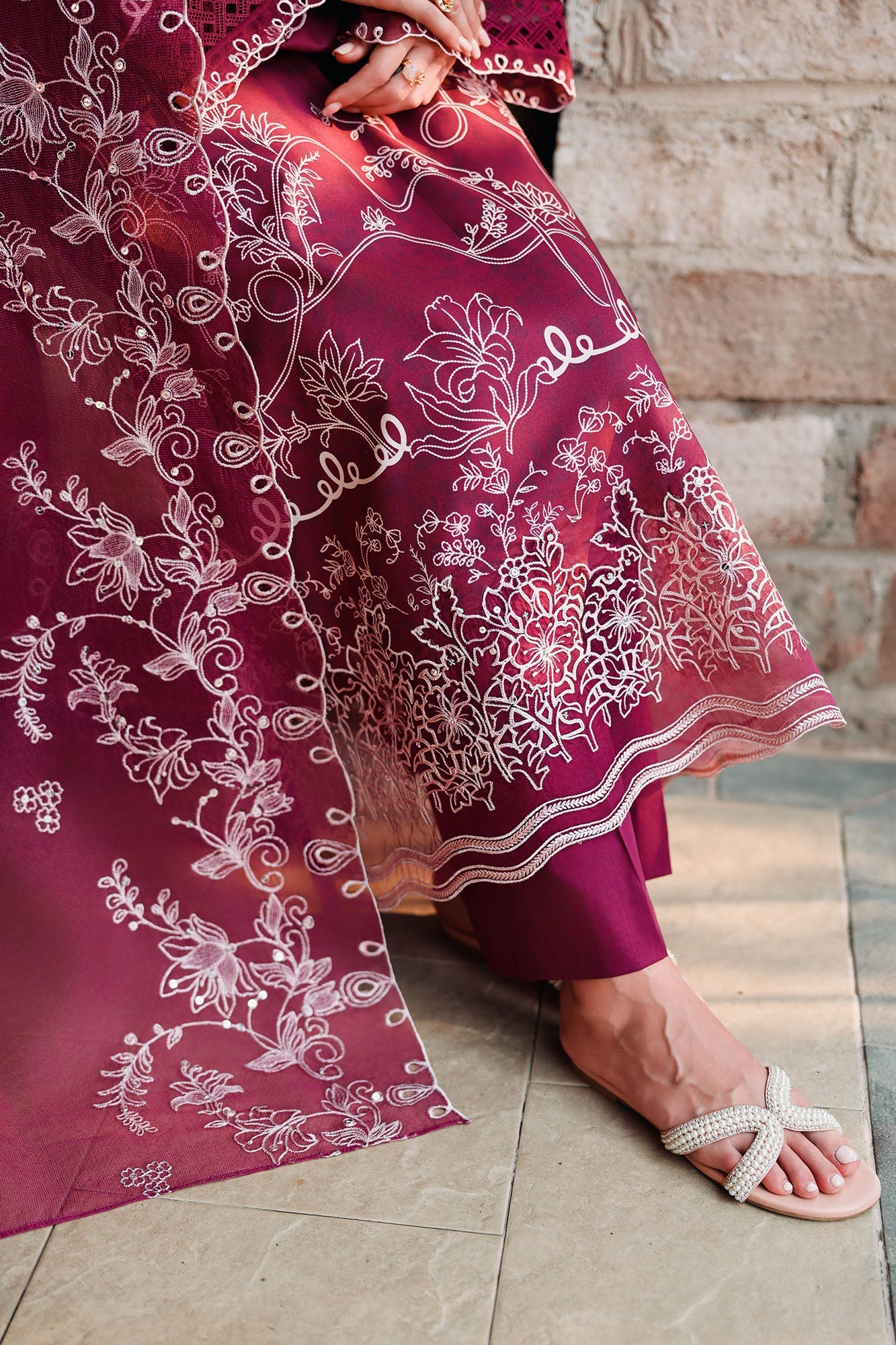 Eid Lawn Edit - II 2026 | PLUM ESSENCE  | Cross Stitch