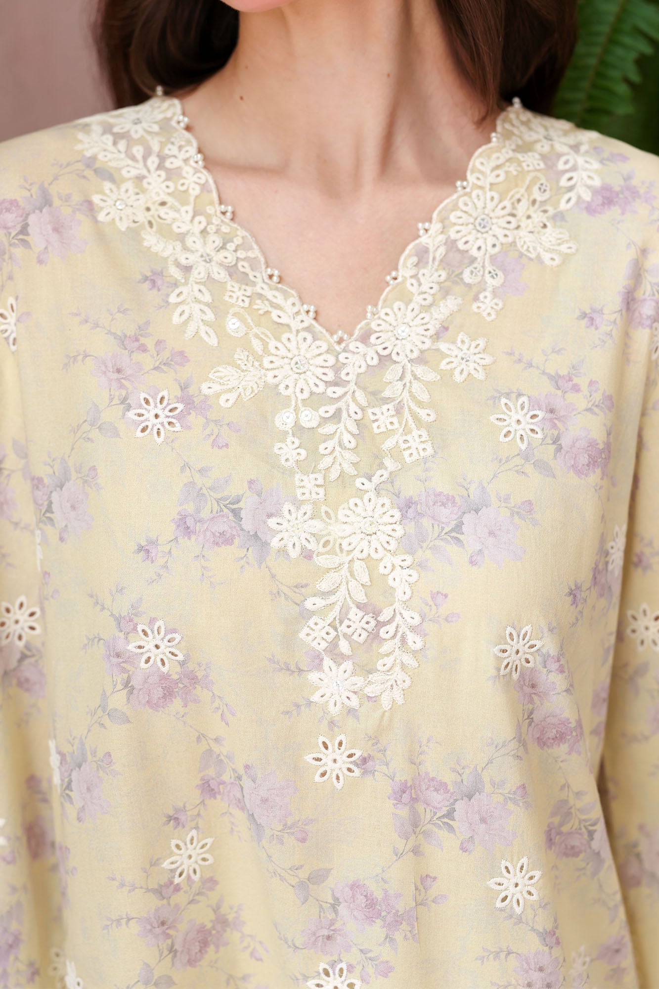 Eid Lawn Edit - II 2026 |ORCHID FLARE  | Cross Stitch