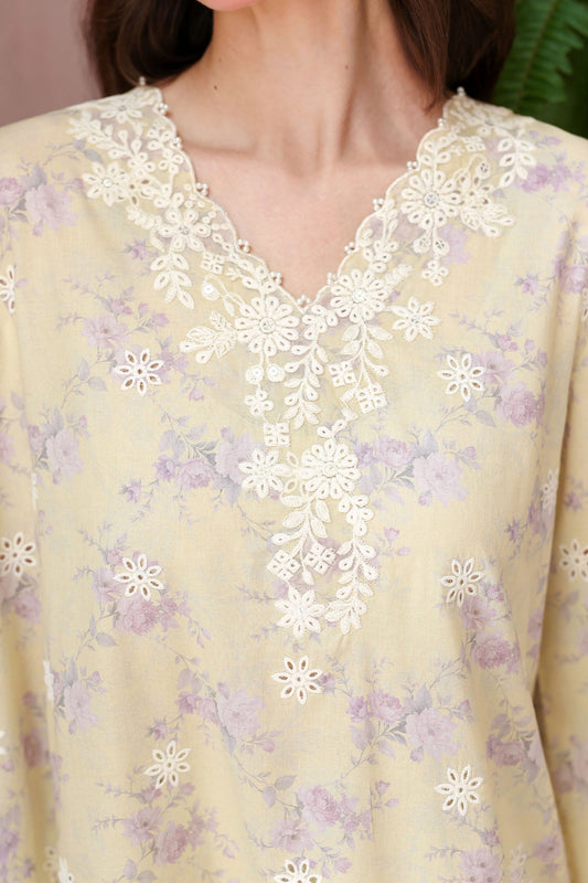 Eid Lawn Edit - II 2026 |ORCHID FLARE  | Cross Stitch