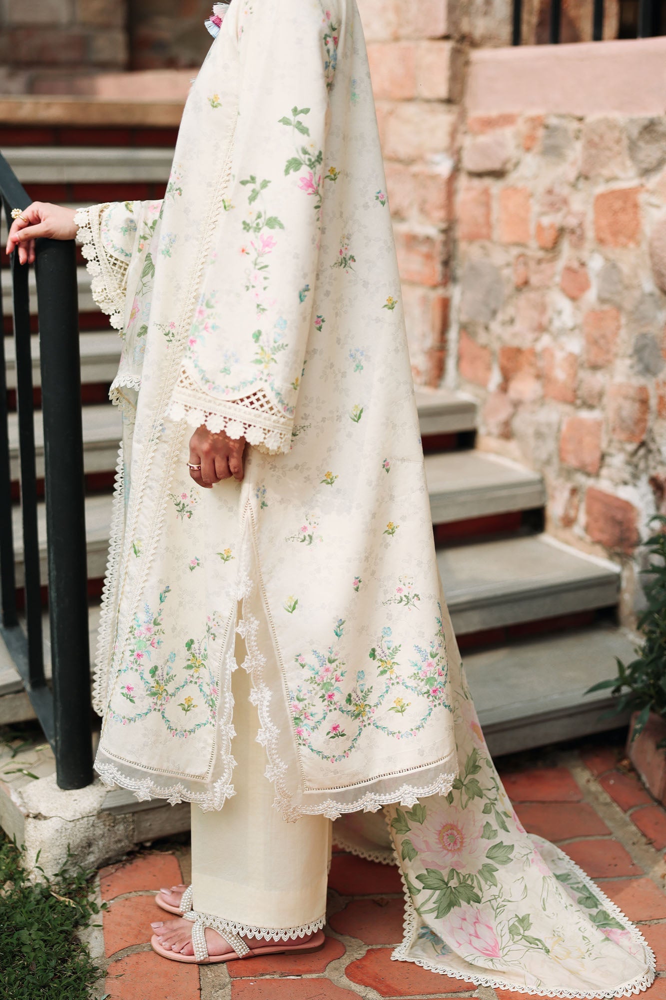 Eid Lawn Edit - II 2026 |TROPIC MIST  | Cross Stitch
